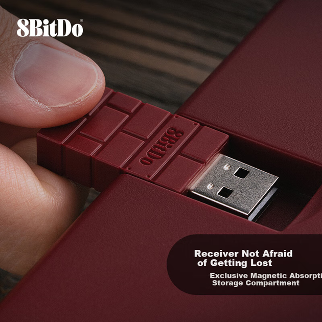 Механічна клавіатура 8BitDo Retro108, класична ретро-бездротова 108-клавішна ігрова та офісна універсальна трирежимна Bluetooth дротова клавіатура з можливістю гарячої заміни клавіш для ПК - зображення 10