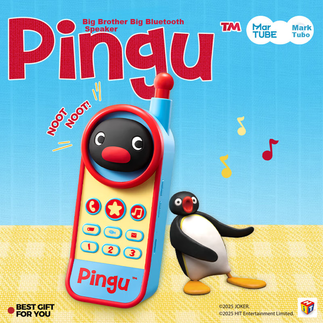 Bluetooth-колонка MARTube Pingu Big Brother, портативна високоякісна практична весільна новосілля-подарунок для вулиці, подарунок для дорослих на честь нового сезону, подарунок на день народження для 18-річних студентів та хлопців чоловічої статі - изображение 4