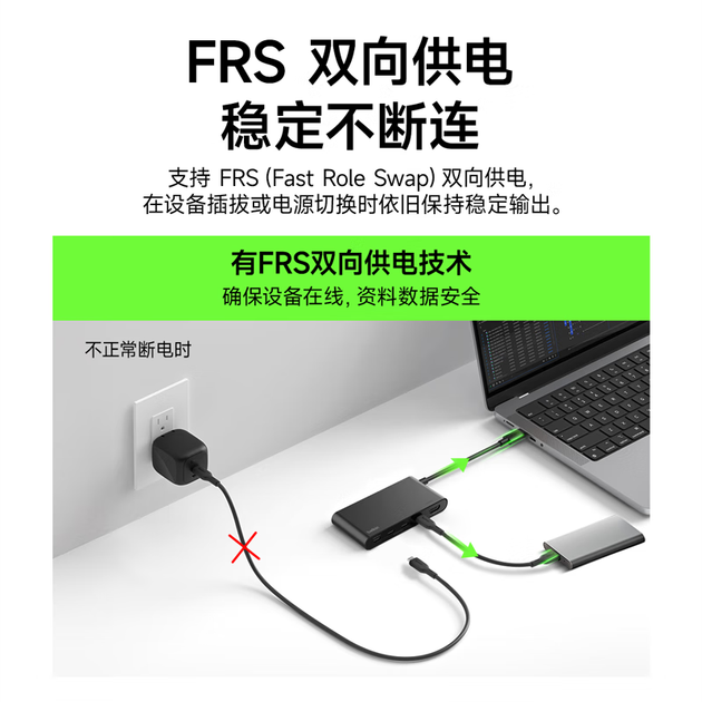 Док-станция BELKIN Type-C 5-в-1, концентратор, передача данных 10 Гбит/с, PD, 100 Вт, разветвитель USB-C, HDMI 2.0, 4K@60Hz, AVC021 - изображение 4
