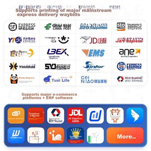 Однолистовой принтер Gprinter GP-9124D, компьютерная версия, устройство для нанесения этикеток на терминалы выдачи, этикеток для логистических коробок, этикеток для полок, самоклеящихся этикеток для коробок, безбумажный складской этикетировщик. - Фото 5 Однолистовой принтер Gprinter GP-9124D, компьютерная версия, устройство для нанесения этикеток на терминалы выдачи, этикеток для логистических коробок, этикеток для полок, самоклеящихся этикеток для коробок, безбумажный складской этикетировщик. - изображение 5