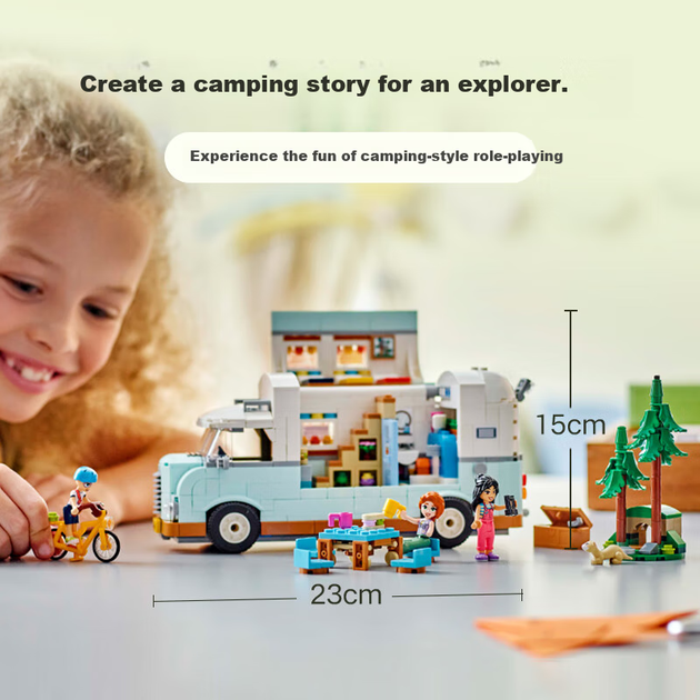 Конструктор LEGO Friends Автомобиль-исследователь для кемпинга 778 деталей (42663) - Фото 5 Конструктор LEGO Friends Автомобиль-исследователь для кемпинга 778 деталей (42663) - изображение 5
