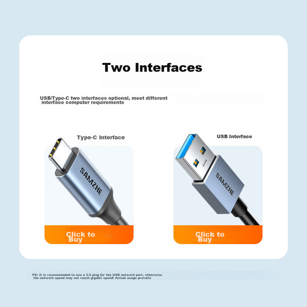 Док-станція розширення порту SAMZHE Type-C на Gigabit Ethernet, чотиривхідний розгалужувач, мережевий кабель RJ45 для ноутбуків Apple, Huawei, Xiaomi, адаптер, док-станція розширення HWK08 - изображение 12