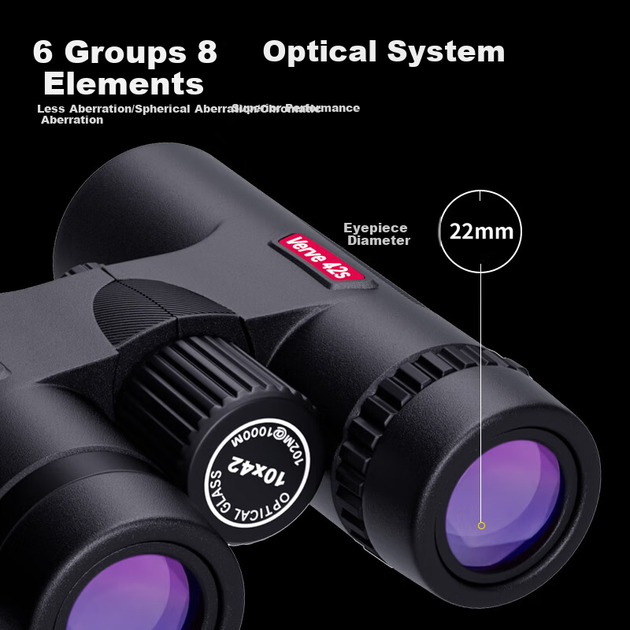 Бінокль VELMA Professional 10x42 - зображення 10