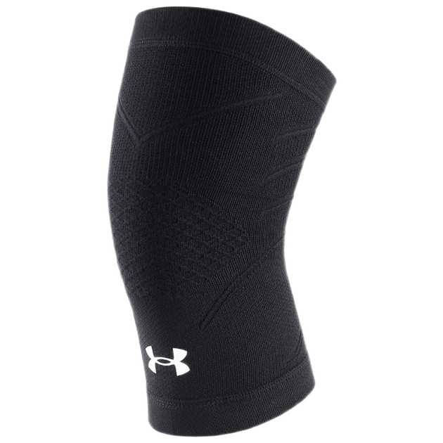 Наколінник Under Armour спортивний, для бігу та баскетболу, унісекс, чорний, розмір L - зображення 9