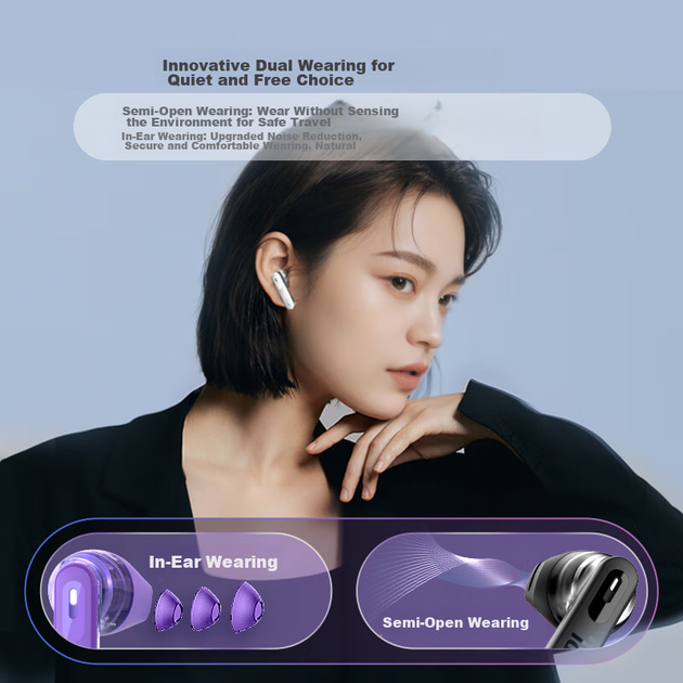 Наушники JBL Tune Flex 2 Purple - Фото 2 Наушники JBL Tune Flex 2 Purple - изображение 2