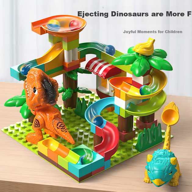 FEELO, совместим с крупными строительными блоками LEGO, игрушка-конструктор для детей, подарок на день рождения для мальчиков и девочек, выдвижной механизм Y32321 - изображение 9