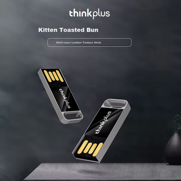 Флеш-накопичувач ThinkPlus Lenovo 32 ГБ, USB 2.0, міні-офісний USB-накопичувач для корпоративних торгів та тендерів, портативна флеш-пам'ять, серія TU80 - изображение 5