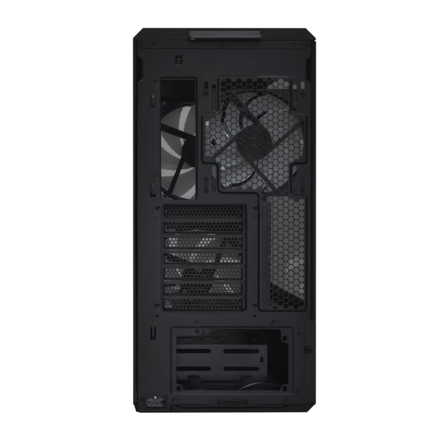 Игровой корпус LIANLI L217 INF Infinity Mirror Edition Mid-Tower, черный, с поддержкой двух блоков питания и задней панелью для материнских плат EATX. - изображение 4