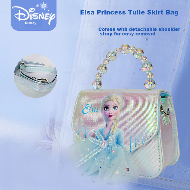 Сумка принцессы Эльзы от Disney, детская игрушка, подарок на день рождения для девочек 6-12 лет, аксессуары для волос Эльзы, новогодний подарок. - Фото 11 Сумка принцессы Эльзы от Disney, детская игрушка, подарок на день рождения для девочек 6-12 лет, аксессуары для волос Эльзы, новогодний подарок. - изображение 11