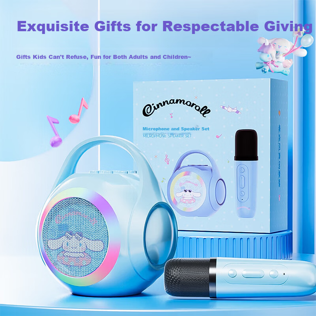 Мікрофон-динамік Honey Joy Cinnamoroll дитячий для караоке, для дівчаток 3-6 років - зображення 5