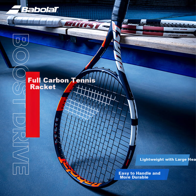 Тенісна ракетка Babolat Boost Drive Full Carbon для дорослих, від початківців до просунутих гравців, унісекс. - зображення 4