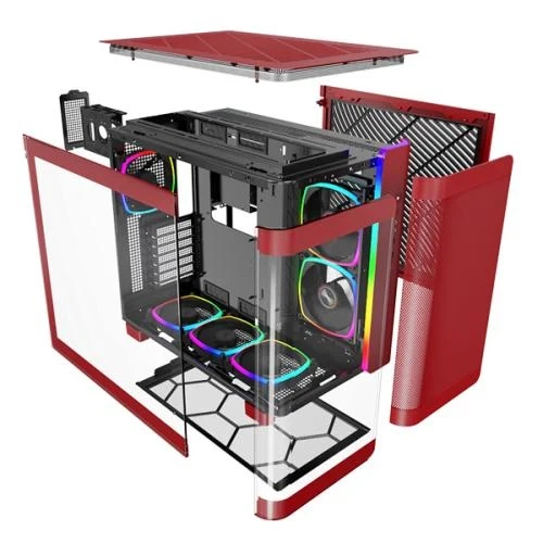 Корпус Montech KING 95 PRO, Red - Фото 9 Корпус Montech KING 95 PRO, Red - зображення 9