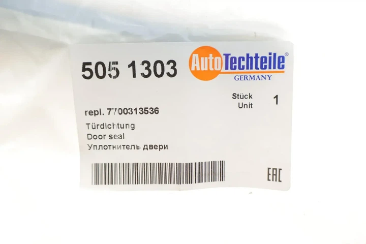 Ущільнювальний дверцята AUTOTECHTEILE 505 1303 AUTOTECHTEILE 505 1303 Renault Trafic 7700313536, 7700313623 - зображення 4