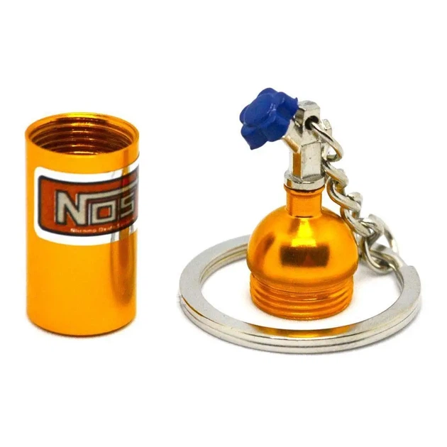 Брелок PICC "Балон NOS (Nitrous Oxide Systems)", жовтий - Фото 2 Брелок PICC "Балон NOS (Nitrous Oxide Systems)", жовтий - изображение 2