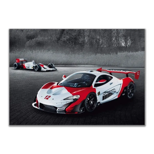 Постер "McLaren P1 GTR Senna 12" - Фото 1 Постер "McLaren P1 GTR Senna 12" - изображение 1