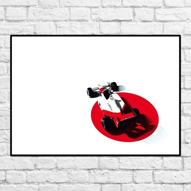Постер "McLaren Honda MP4/4" - изображение 2