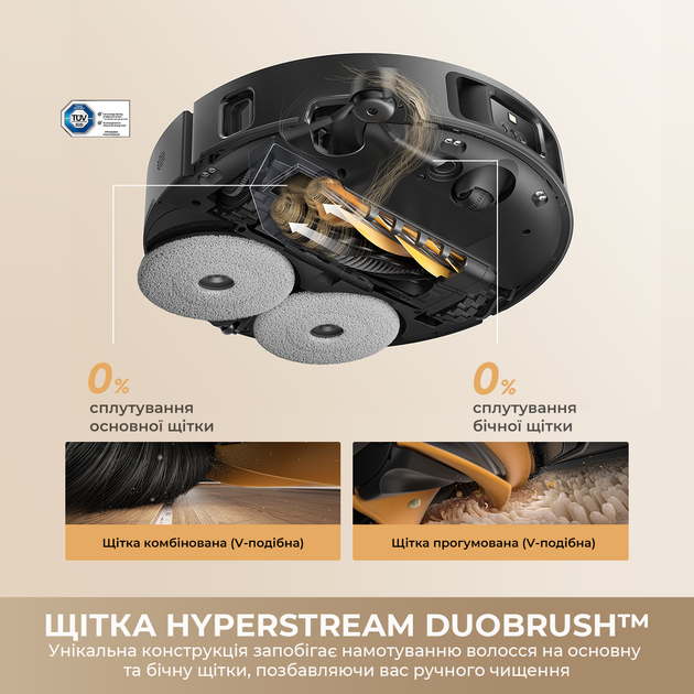 Робот-пылесос моющий Dreame L50s Pro Ultra Black - Фото 3 Робот-пылесос моющий Dreame L50s Pro Ultra Black - изображение 3