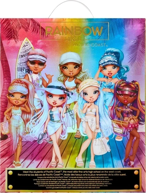 Лялька шарнірна Рейнбоу Сенд Харпер серія Pacific Coast Rainbow High Harper Dune Sand 578376 - зображення 13
