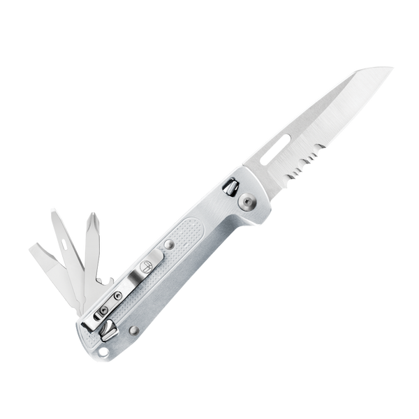 Ніж-мультитул Leatherman Free K2x Silver (4007916) - Фото 1 Ніж-мультитул Leatherman Free K2x Silver (4007916) - изображение 1