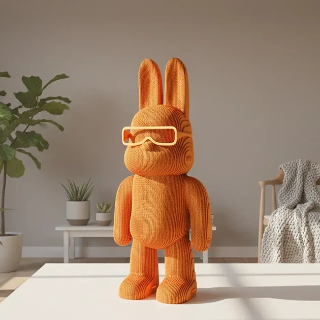 3D Пазл Картонний Cartonic Арт Заяць Art Bunny 160 деталей - Фото 2 3D Пазл Картонний Cartonic Арт Заяць Art Bunny 160 деталей - зображення 2