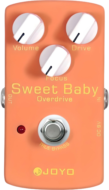 Педаль ефектів Joyo JF-36 Sweet Baby - Фото 1 Педаль ефектів Joyo JF-36 Sweet Baby - зображення 1