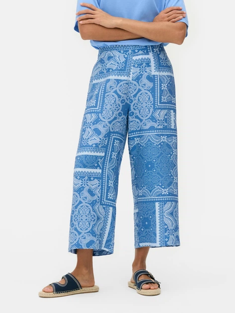 Кюлоти Primark синій в візерунки GPGZS506 XS - Фото 2 Кюлоти Primark синій в візерунки GPGZS506 XS - зображення 2