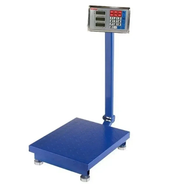 Весы товарные 300 кг CRYSTAL CR-300 К EL0227 - изображение 4