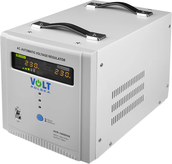 Stabilizator napięcia Volt AVR 10000VA 8% (5904100452026) - Zdjęcie 2 Stabilizator napięcia Volt AVR 10000VA 8% (5904100452026) - obraz 2