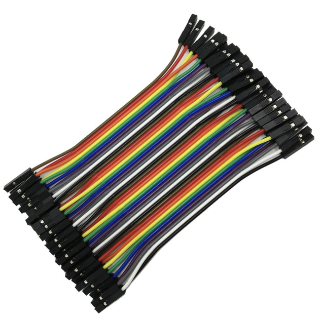 Dupont провода перемычки мама мама 40 шт 20 см для Arduino шлейф кабели коннекторы макетной платы - Фото 1 Dupont провода перемычки мама мама 40 шт 20 см для Arduino шлейф кабели коннекторы макетной платы - изображение 1