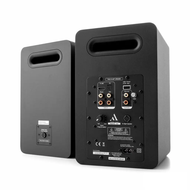 Полочная активная мультимедийная акустика Argon Audio FENRIS Active 5 Black - изображение 5