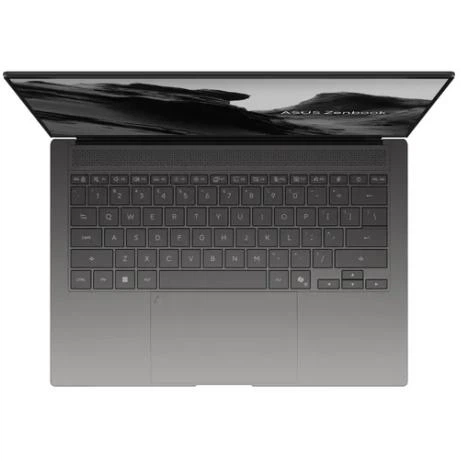 Ноутбук ASUS Zenbook S14 (90NB16Q5-M00H60), Intel Core Ultra 9 386H / 14" / OLED / 120 Гц / Touch / RAM 32 ГБ LPDDR5X / SSD 1 ТБ / Intel Graphics / Windows 11 Home / Сірий - Фото 4 Ноутбук ASUS Zenbook S14 (90NB16Q5-M00H60), Intel Core Ultra 9 386H / 14" / OLED / 120 Гц / Touch / RAM 32 ГБ LPDDR5X / SSD 1 ТБ / Intel Graphics / Windows 11 Home / Сірий - зображення 4
