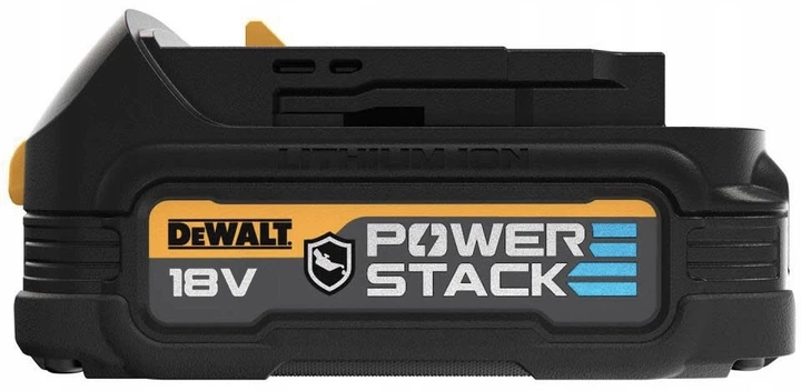 Аккумуляторная батарея DeWalt Powerstack 18V XR Li-Ion 1.7 Ач Маслостойкая (DCBP034G-XJ) (5035048751497) - изображение 3