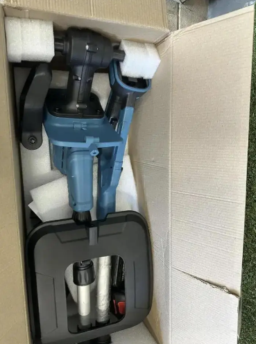 Аккумуляторный культиватор для обработки почвы в саду KRAFFTEC KR-1039 Садовый электрический для прополки 4000 Вт Электрокультиватор для теплицы и огорода - изображение 4