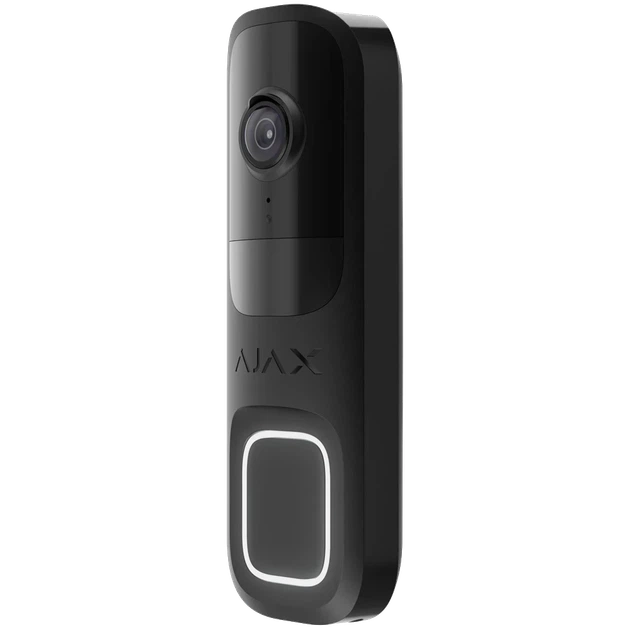 Видеозвонок Ajax Doorbell Black - Фото 2 Видеозвонок Ajax Doorbell Black - изображение 2
