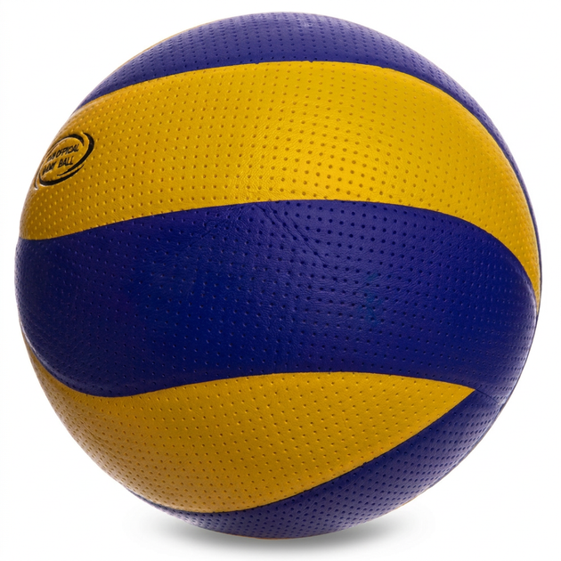 Мяч волейбольный Mikasa MVA 200 3981 размер №5 для игры в зале и на улице (Indoor/Outdoor) Yellow-Blue - изображение 3