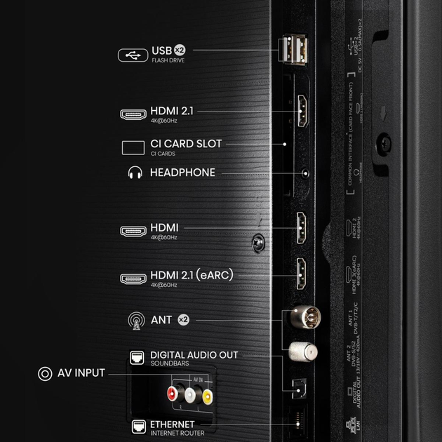 Телевизор HISENSE - 50A6Q - Фото 11 Телевизор HISENSE - 50A6Q - изображение 11