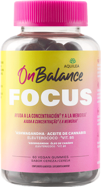 Suplement na koncentrację Aquilea OnBalance Focus 60 żelek Smak czereśniowy (8429603002204) - Zdjęcie 1 Suplement na koncentrację Aquilea OnBalance Focus 60 żelek Smak czereśniowy (8429603002204) - obraz 1