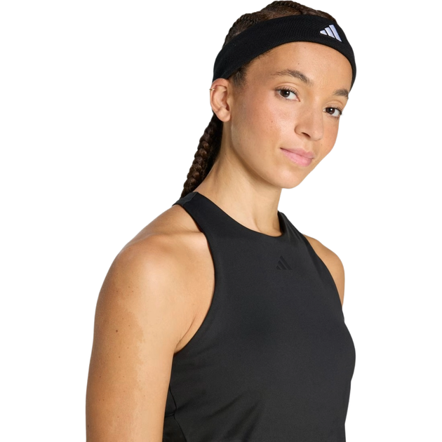 Тенісна пов'язка на голову Adidas Tennis Headband - еластична спортивна пов'язка для тренувань і матчів (HT3909) - зображення 2