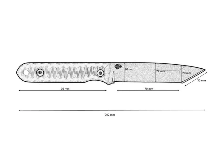 Blade Brothers Knives Міський EDC НІЖ ЧІБІ Стоунвош - зображення 7