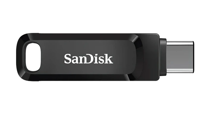 Флеш-накопичувач SanDisk USB 3.1 Ultra Dual Go Type-C 128Gb (150 Mb/s) - зображення 3