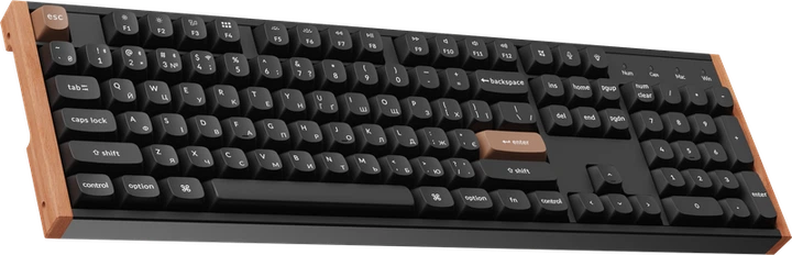 Клавіатура бездротова Keychron K10 HE Magnetic Switch Black RGB (K10H-F1-UA) - изображение 4