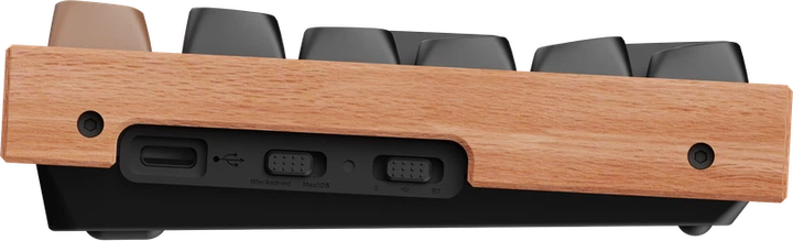 Клавіатура бездротова Keychron K10 HE Magnetic Switch Black RGB (K10H-F1-UA) - изображение 6