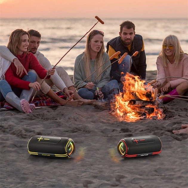 Bluetooth колонка Awei KA5 (20W)- чорний-жовтий - изображение 3