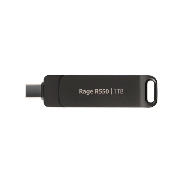 Флеш-накопичувач Patriot USB 3.2 Gen 1 Rage R550 1TB Type-A+C - зображення 5