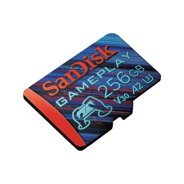 Карта пам'яті microSDXC (UHS-1 U3) SanDisk GamePlay A2 256Gb class 10 V30 (R190MB/s,W130MB/s) - Фото 2 Карта пам'яті microSDXC (UHS-1 U3) SanDisk GamePlay A2 256Gb class 10 V30 (R190MB/s,W130MB/s) - зображення 2