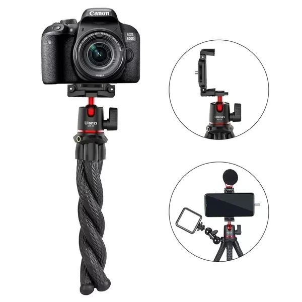 Штатив Ulanzi Vijim Octopus Tripod for Camera & Smartphones (updated) (UV-1907 MT-11) - Фото 3 Штатив Ulanzi Vijim Octopus Tripod for Camera & Smartphones (updated) (UV-1907 MT-11) - изображение 3