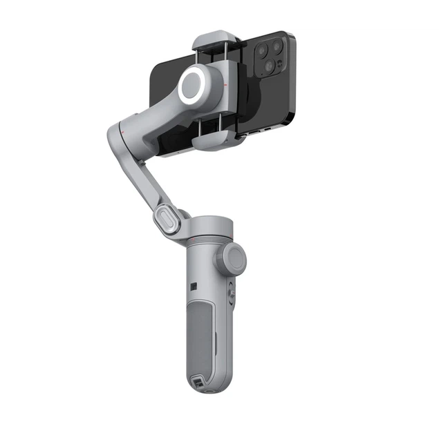 Триосьовий стабілізатор AOCHUAN Professional Gimbal Stabilizer for Smartphone SMART X Pro Сірий - Фото 3 Триосьовий стабілізатор AOCHUAN Professional Gimbal Stabilizer for Smartphone SMART X Pro Сірий - изображение 3