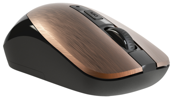 Мишка Defender Wave MM-995 Silent Wireless Bronze (52992) - зображення 3