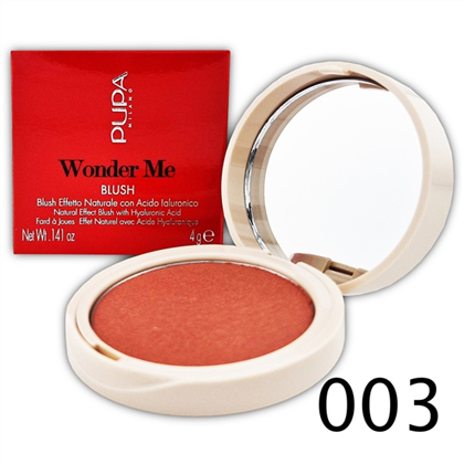 Компактные румяна Pupa Wonder Me Blush 003 - Thats Hot Radiant 4 г - Фото 2 Компактные румяна Pupa Wonder Me Blush 003 - Thats Hot Radiant 4 г - изображение 2