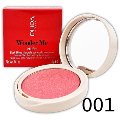 Компактные румяна Pupa Wonder Me Blush 001 - Thrill Me Glow 4 г - Фото 4 Компактные румяна Pupa Wonder Me Blush 001 - Thrill Me Glow 4 г - изображение 4